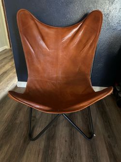 Leather Accent Chair