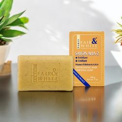 Fair & White AHA-2 Unifying  And Exfoliating Bar Soap 200g 
