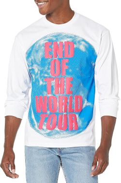 The Kid LAROI End of the World Tour Long Sleeve Shirt | White | [Large]