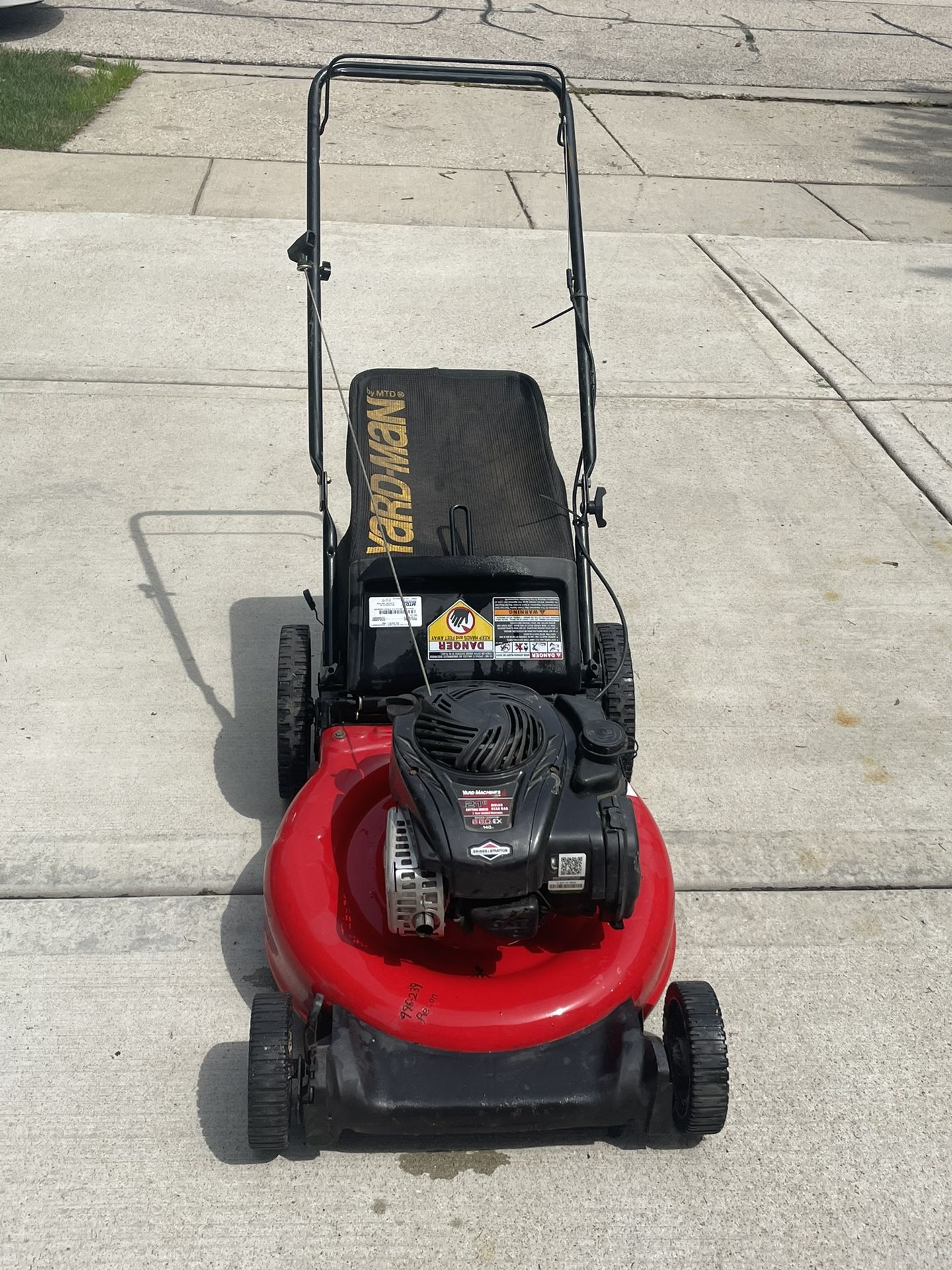 Yard Man Push Lawn Mower