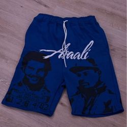 Blue Asaali Shorts