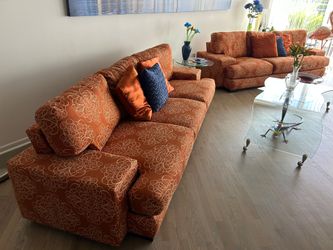 2 Modern Designer Sofa Set