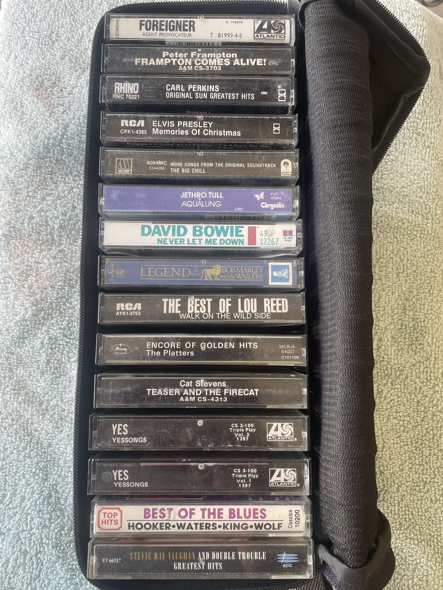 15 Cassettes In Case