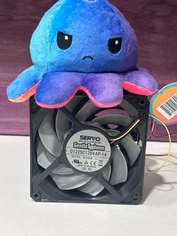 2x Nidec Servo GentleTyphoon AP-14 120mm PC Fans – 1450 RPM