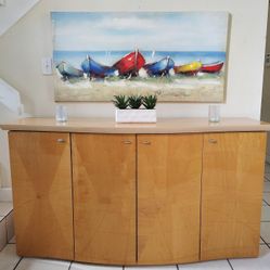 SOLID WOOD BUFFET ENTERTAINMENT CENTER TV STAND ENTRY TABLE DELIVERY AVAILABLE