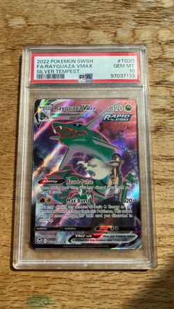 PSA 10 Rayquaza VMAX TG20