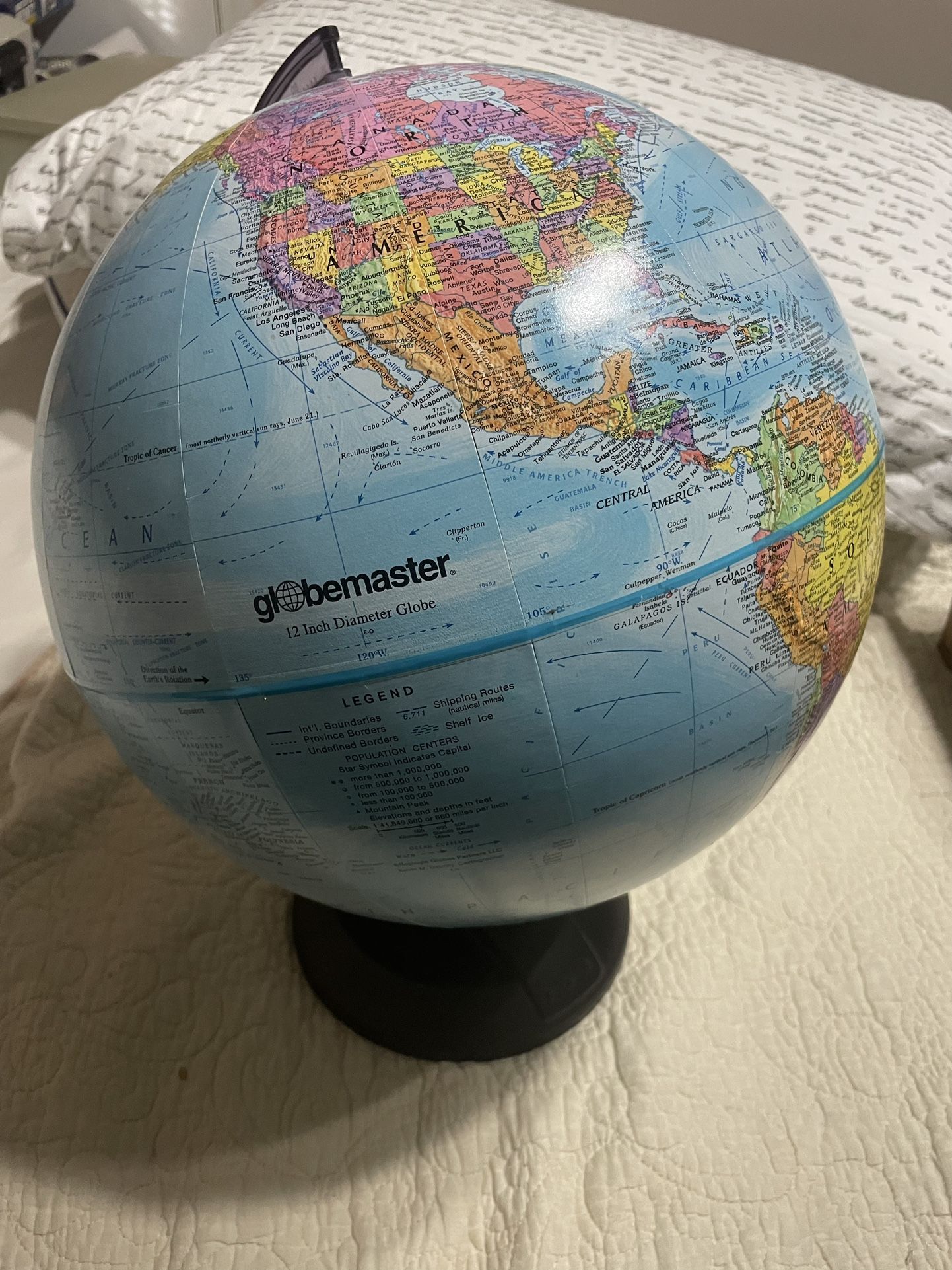 Globemaster 12” Diameter Globe