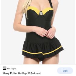 Harry Potter Hufflepuff Swimsuit Small for Sale in Los Angeles CA OfferUp