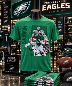 Philadelphia Eagles Saquon Barkley #26 T-Shirt