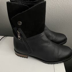 Leather 6 1/2 Boots Woman