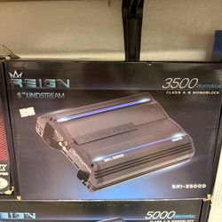 Soundstream 3,500 watts monoblock amp
