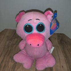 Sugar Loaf Plush Pink Alien Pig Stuffed Animal Plush Toy 10'in Tall