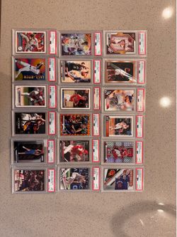 PSA Graded Sports Cards Lot – Ohtani, Kobe, Luka, Kershaw, Booker, Mahomes & More!