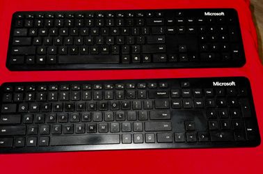 Microsoft Bluetooth Keyboards Model 1898 (2x)