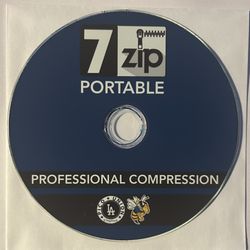 7-Zip Portable Professional Compression Installation Disk 