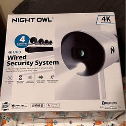 Night Owl 4K UHD Wired Security System – Brand New, Sealed