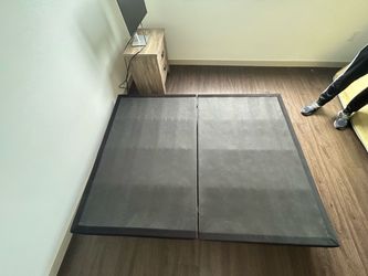 Split Box Spring Foundation Queen with Mattress