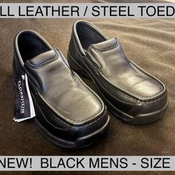 NEW and NEVER WORN - Florsheim Steel Toed Men's Ace Fs2705 Work Shoe - 9.5