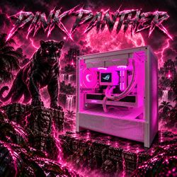 “Pink Panther” Custom Gaming PC — RTX 5070 DLSS 5 Ready / AMD Ryzen 7 8700G / DDR5