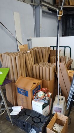 Cardboard tubs and boxes