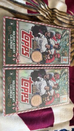 Topps baseball advent calendar