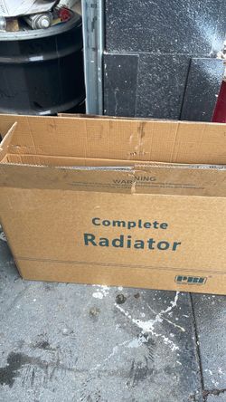 2015 Toyota Corolla radiator and ac condenser