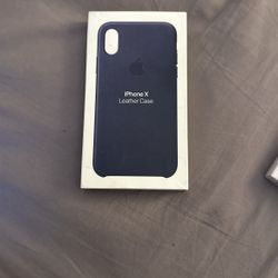 Leather Case For The iPhone X 