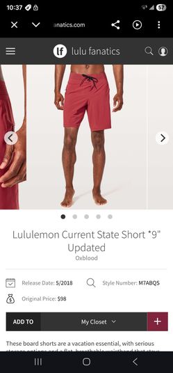 Lululemon current state swim  short