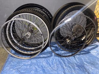 24/7 Mobile Bike Shop - Bicycle Wheels, Rims & Maxxis Tires (All Sizes) | Tienda de Bicicletas Móvil 24/7 - Ruedas y Llantas
