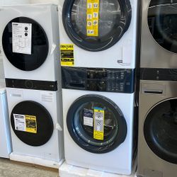 New Washer And Dryer Stackable - Finance 