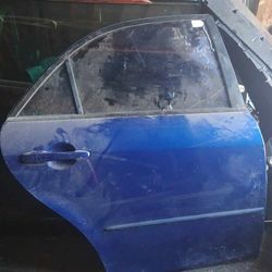 03 Mazda 6 Right Rear Door 