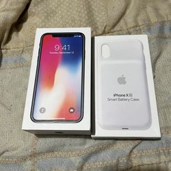 iphone X and X Smart Battery Case