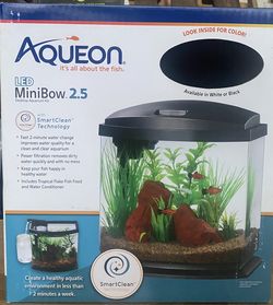 Aquenio Led Mini bow 2.5 Desktop Aquarium Kit