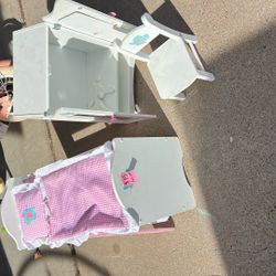Baby Doll  Bed And Wardrobe 