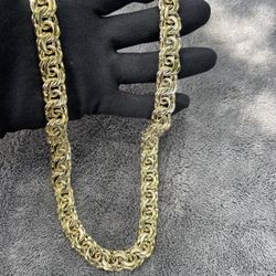 14K Gold filled chino link chain