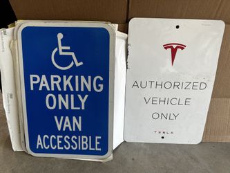 Handicap Signs