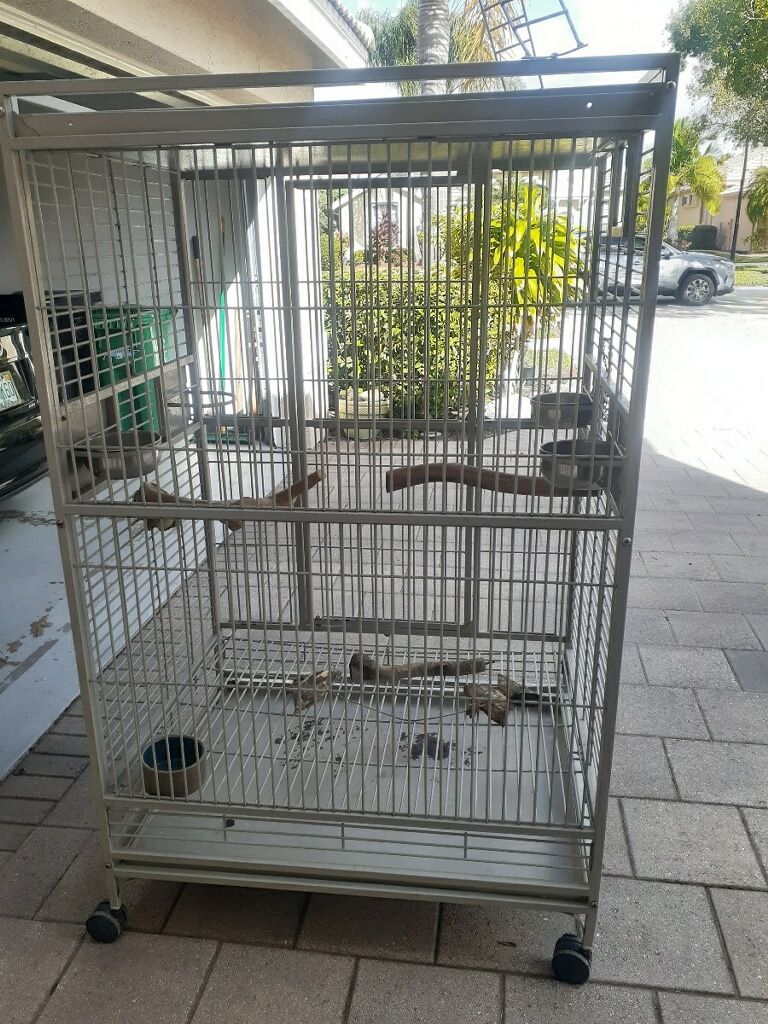 Parrot cage