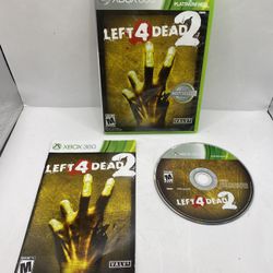 Left 4 Dead 2 Microsoft Xbox 360 CIB Very Clean Mint excellent condition