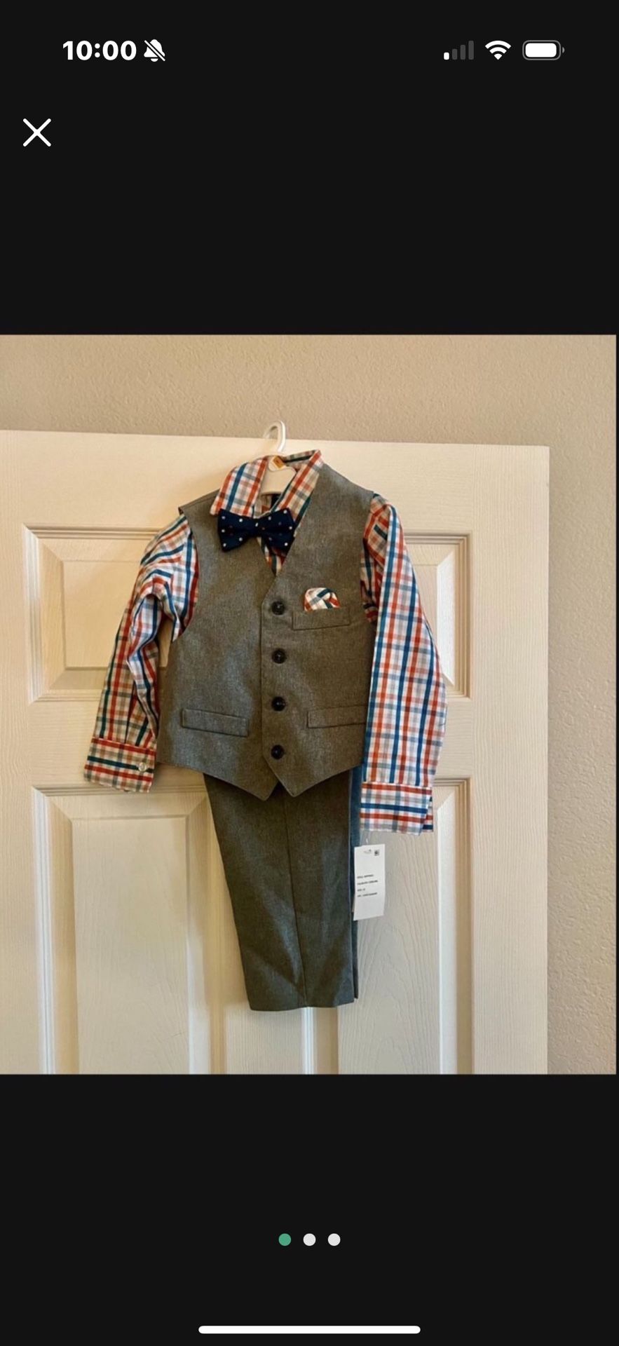Size 3T Formal Toddler Outfit 