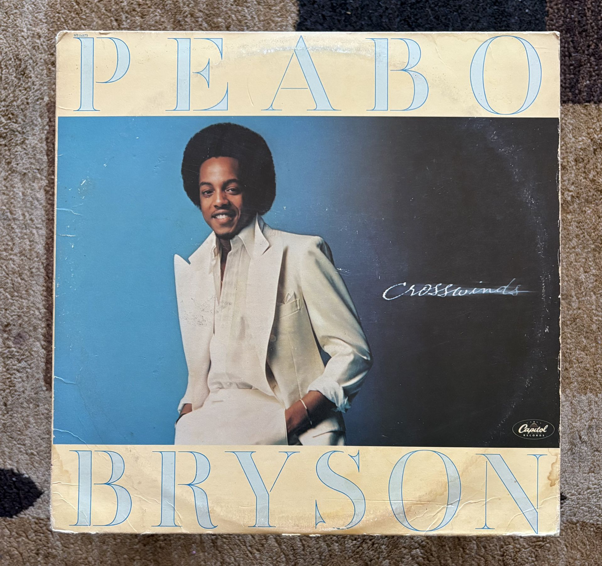 Peabo Bryson Crosswinds Vinyl
