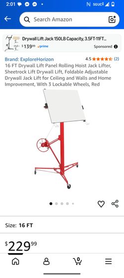 Explore  herizon 16 foot drywall jack
