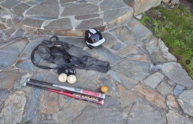 Complete Softball Practice Bundle - Bats, Tee, Helmet, Bag & Balls