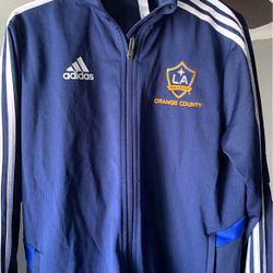 La Galaxy Zip Up Mens Smalll (Adidas)