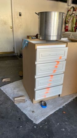Cabinets for a kitchen