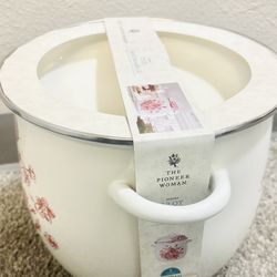 New The Pioneer Woman 12 QT Stock Por With Lid 