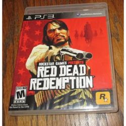 RED DEAD Redemption PS3 Game