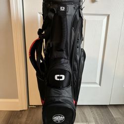 Ogio Golf Bag With Ole Smoky Tennessee Moonshine Logo On The Front (New)