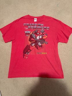 Delta Pro Weight Transformers Autobot Ironhide Graphic Y2K T-Shirt XL
