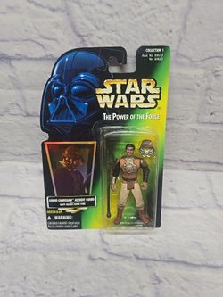 1996 Star Wars Power Of The Force Lando Calrissian as Skiff Guard Action Figure