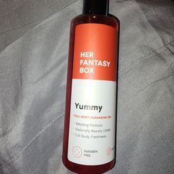 Her Fantasy Box Yummy Cleansing Gel 8 fl oz